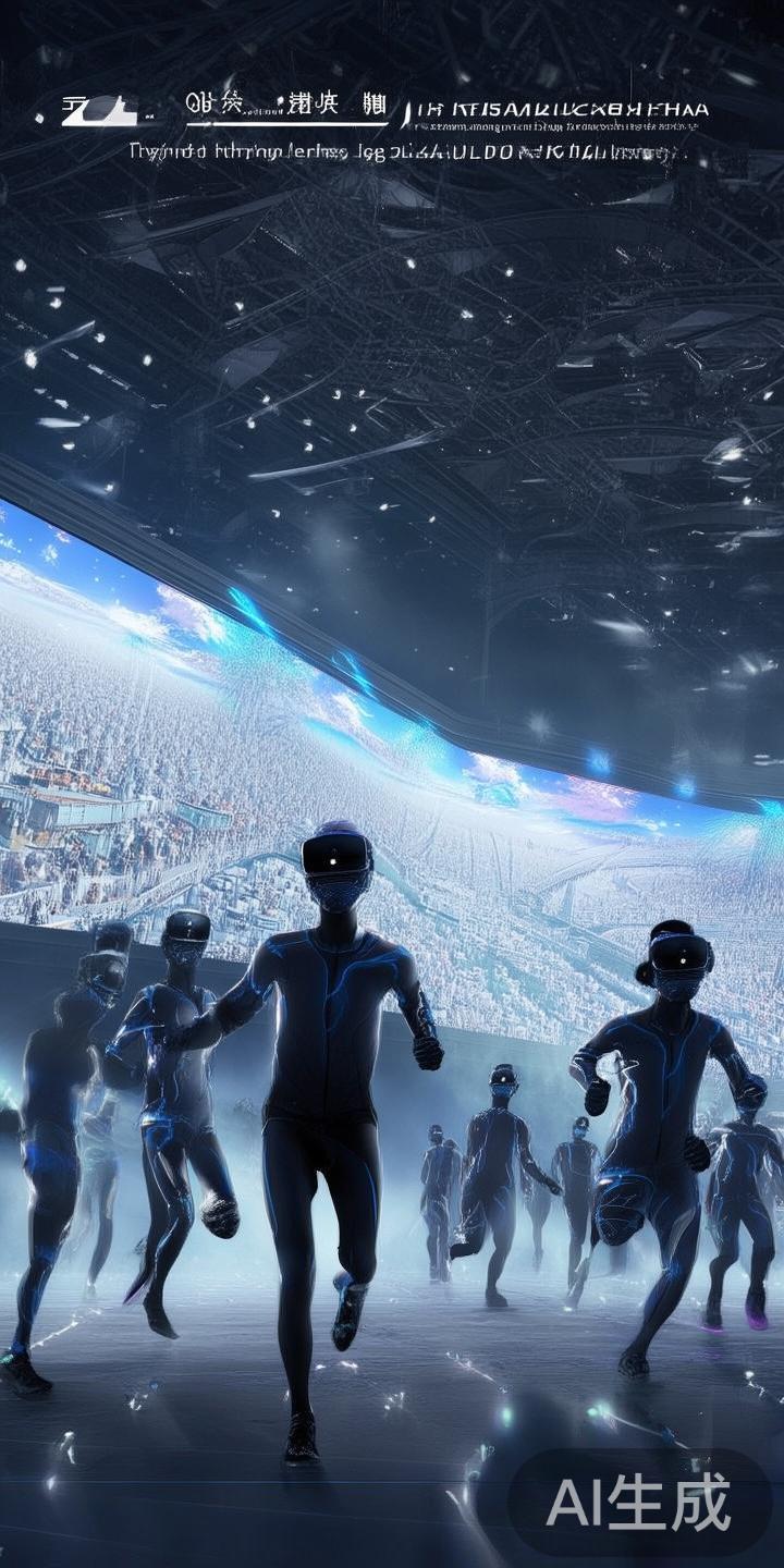 以“虚拟体育赛事”作为例子，乐竞体育借助虚拟现实技